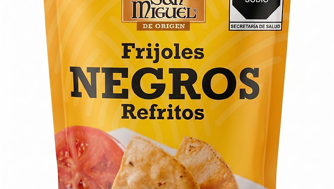 Frijoles Negros Refritos San Miguel