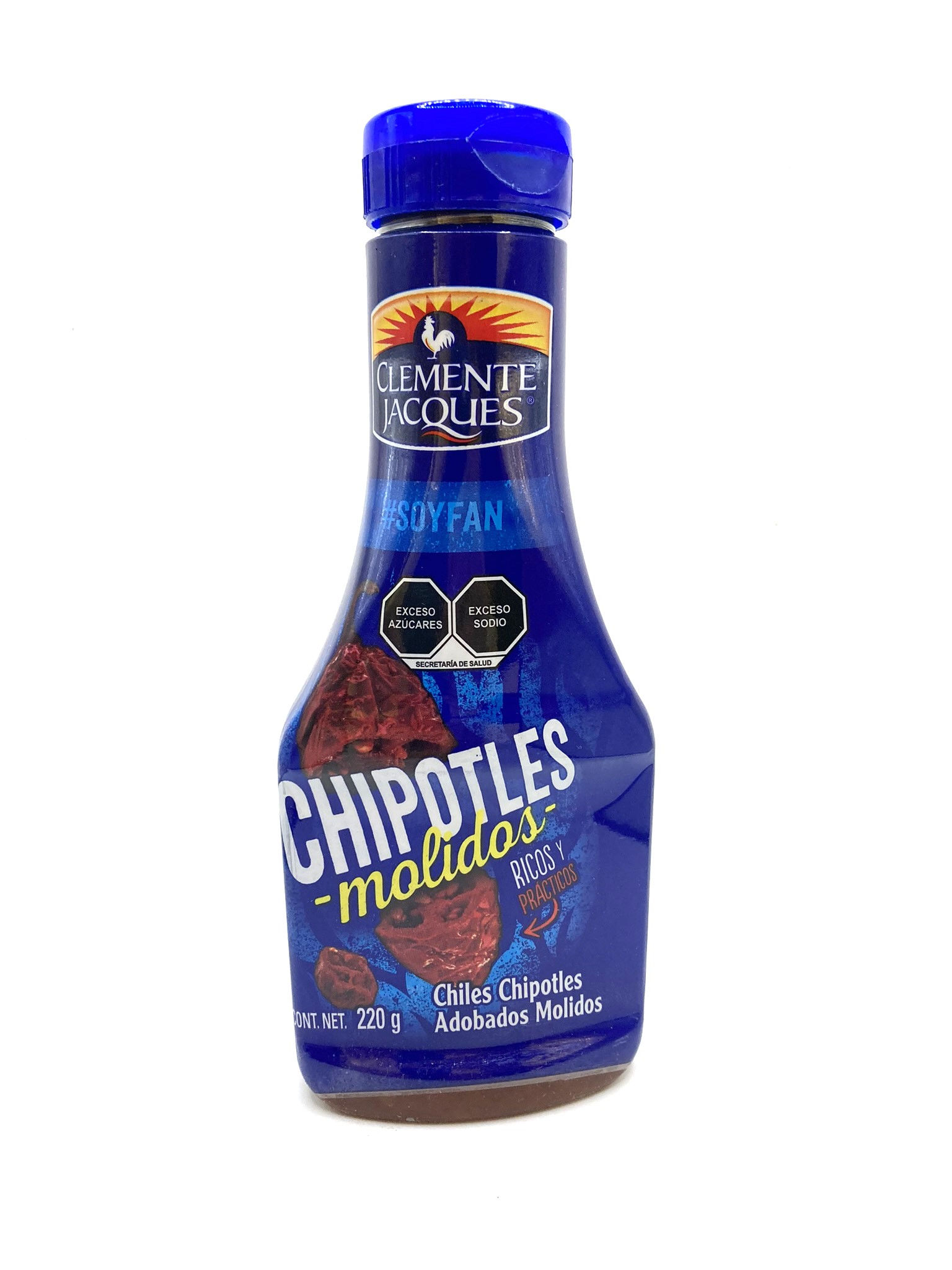 Chiles Chipotles Adobados Molidos Clemente Jacques