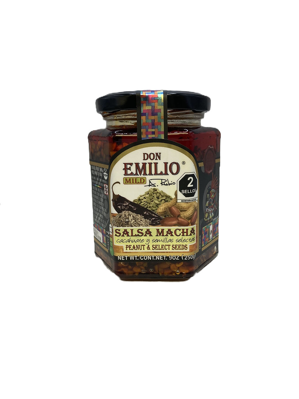 Don Emilio Salsa Macha Cacahuates