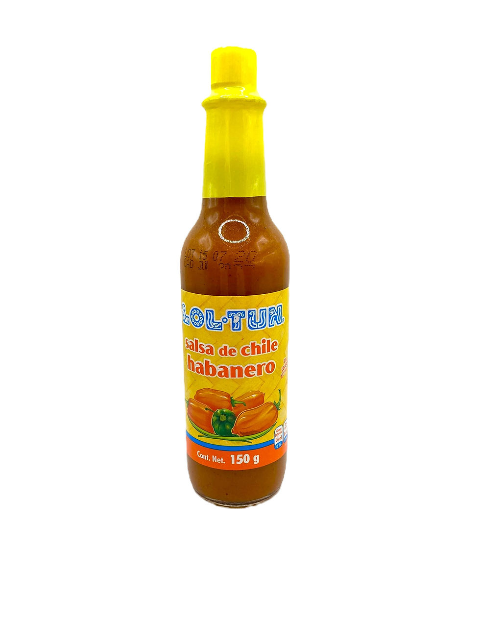 Salsa de Chile Habanero Rojo Lol Tun