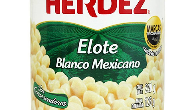 Elote blanco mexicano Herdez
