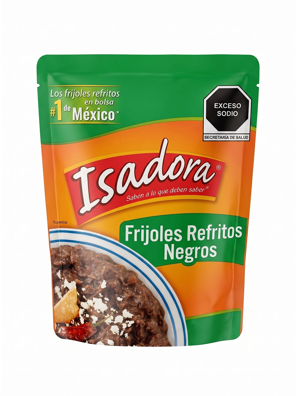 Bolsa de Frijoles Negros Refritos Isadora