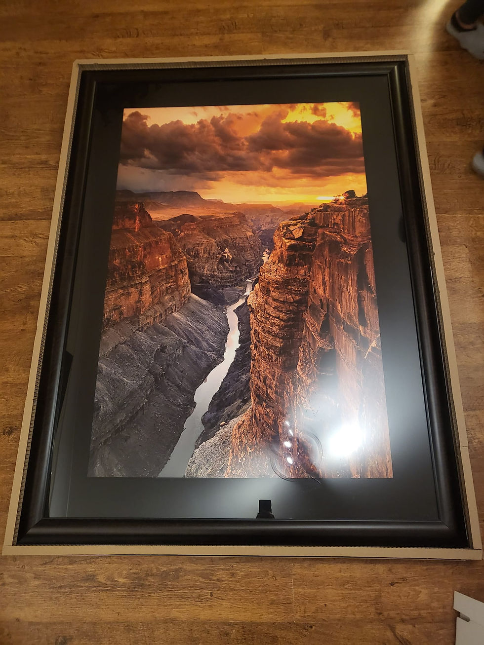Large Framed Art Box