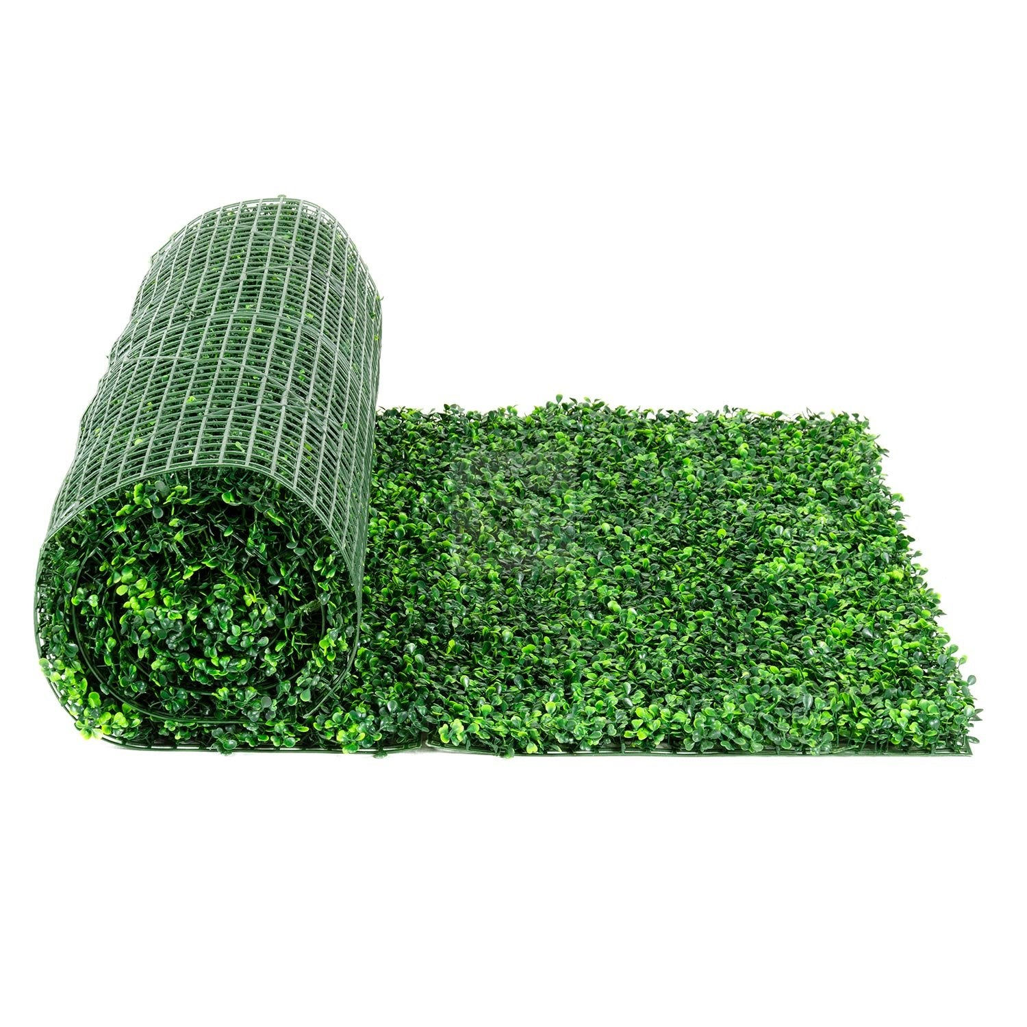 UV-Proof Lush Green Boxwood Panel 33 SQ FT