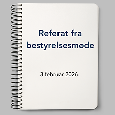 Referat fra Bestyrelsesmøde d. 3.02 2026