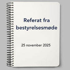 Referat fra Bestyrelsesmøde d. 25.11 2025