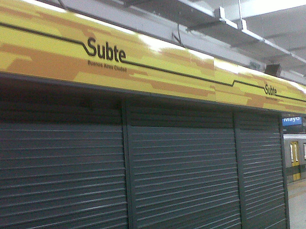 evento centenario Subte linea A