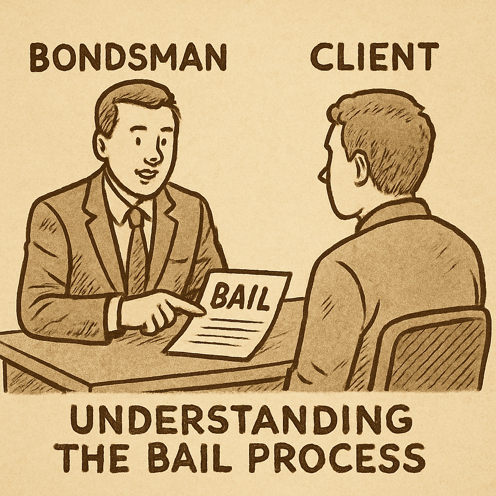 Bail Bondsman & Client