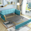 Thumbnail: Siena Fabric Sofa Bed, Blue