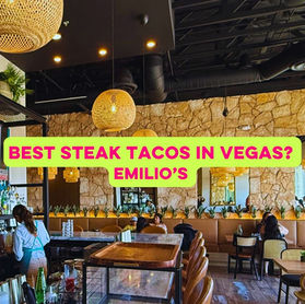 Interior of Emilio’s Contemporary Mexican Kitchen with woven pendant lights, stone walls, bar setup, and cozy dining tables
