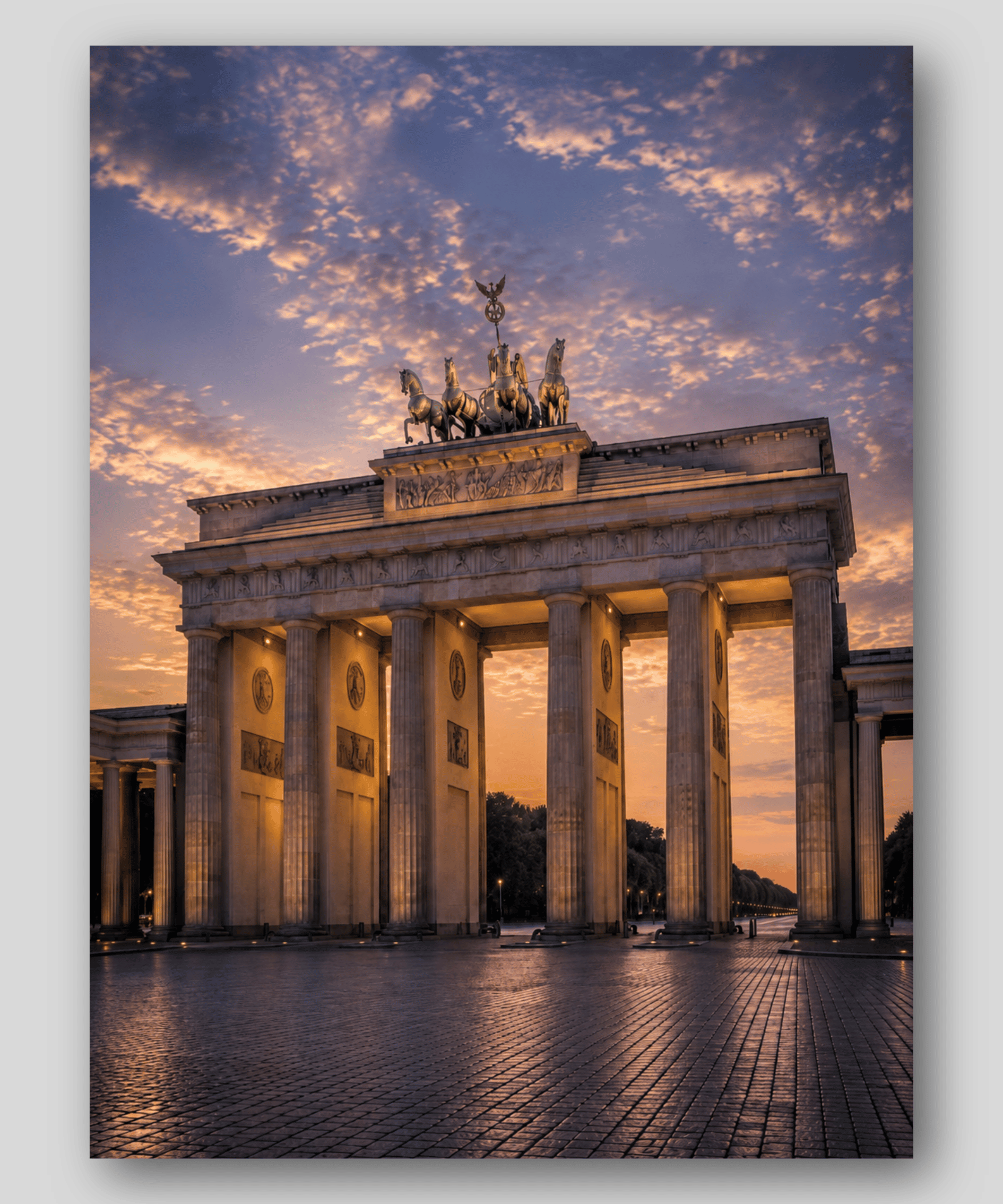 Quadro Coleção Memórias do Mundo /  Portal de Berlim