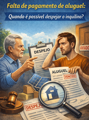 Falta de pagamento de aluguel: quando é possível despejar o inquilino?