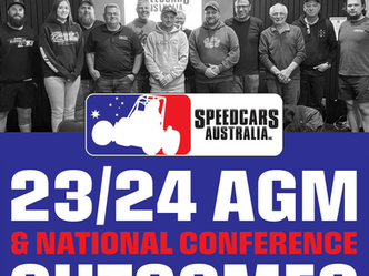 2023/2024 SPEEDCARS AUSTRALIA BOARD ANNOUNCEMENT