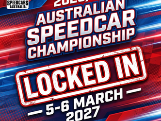 85th Australian Speedcar Championship awarded to Hi-Tec Oils Speedway, Toowoomba — March 5–6, 2027