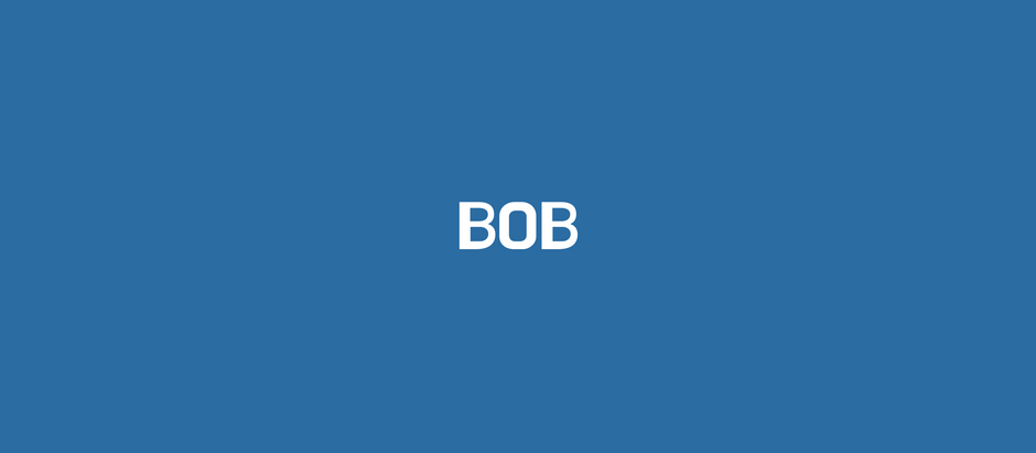 BOB로 새롭게 태어납니다!