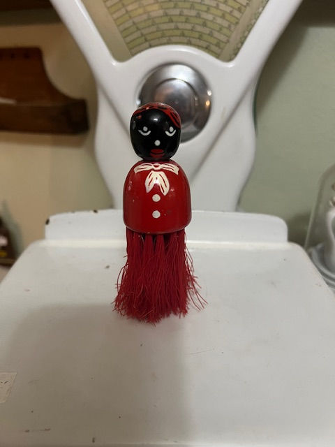 Vintage Mammy Brush or Lint Brush