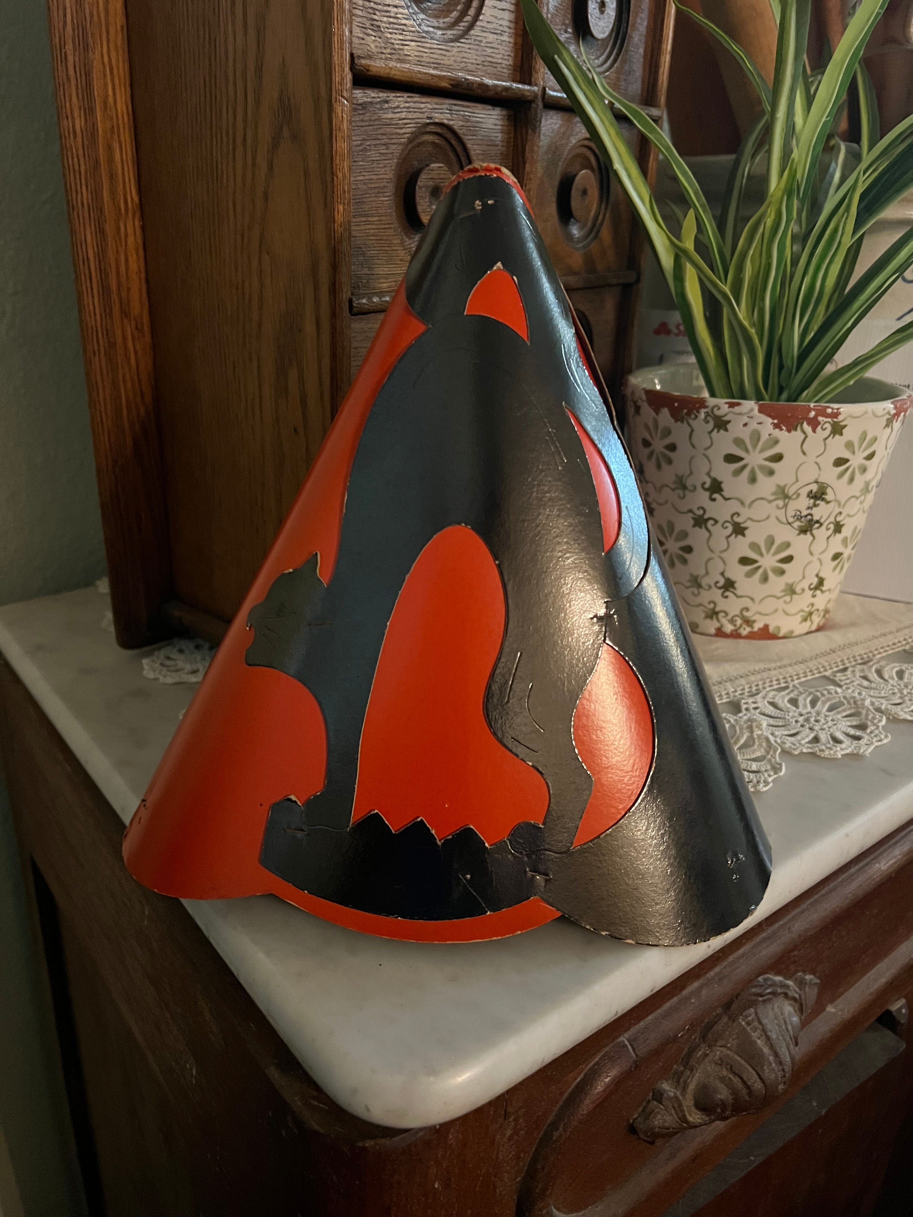 Vintage Cat Party Hat