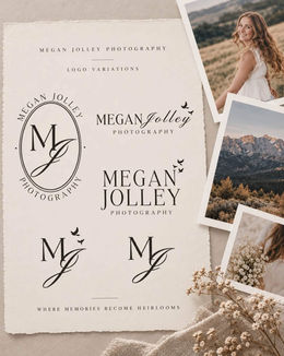 Megan Jolley Photography Logos