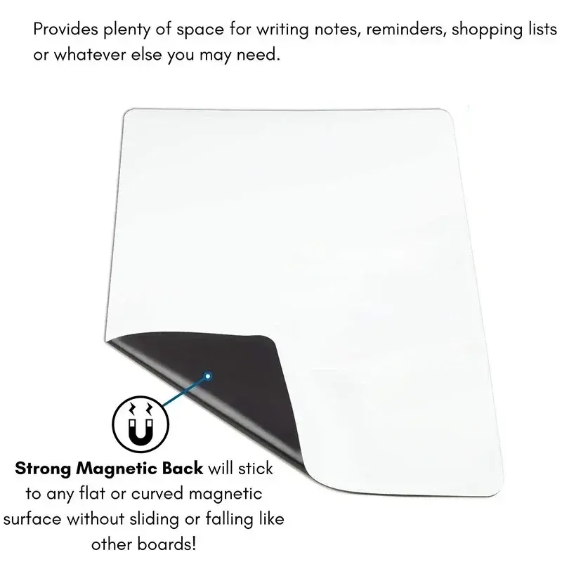 Thumbnail: A2 Magnetic Whiteboard + 8 Whiteboard Markers + 1 Eraser