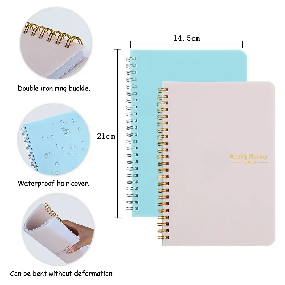 Thumbnail: A5 Undated Weekly Planner + Habit Tracker