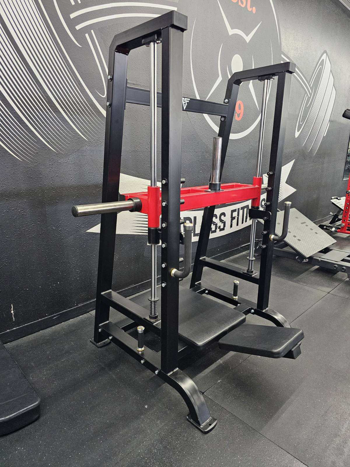 vertical leg press machine