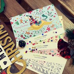 herandhimfamily christmas card set