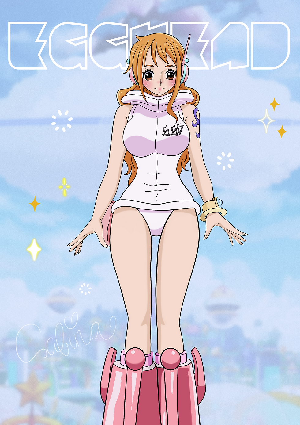print nami egghead ☁️