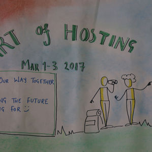 Finding our way Together
through the Art of Hosting.
Learning to walk the Chaordic Path