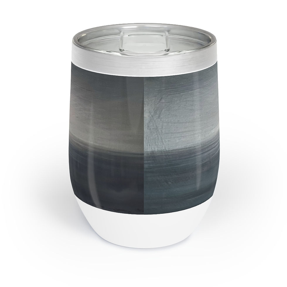 Thumbnail: "Sunrise over Ocean" Chill Wine Tumbler