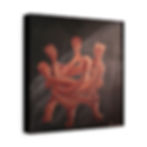 Thumbnail: "Ring of Enlightened Men," Matte Canvas, Stretched
