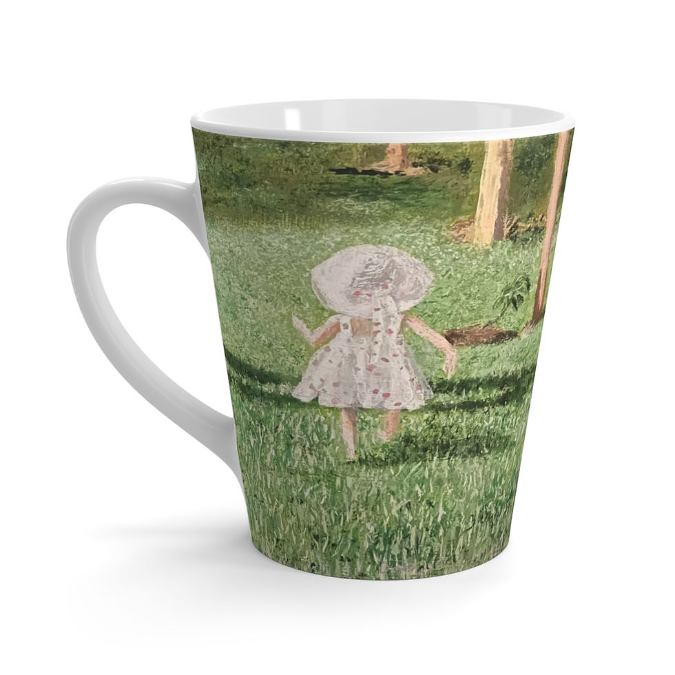Thumbnail: "Lu Lu" Latte Mug, 12 oz