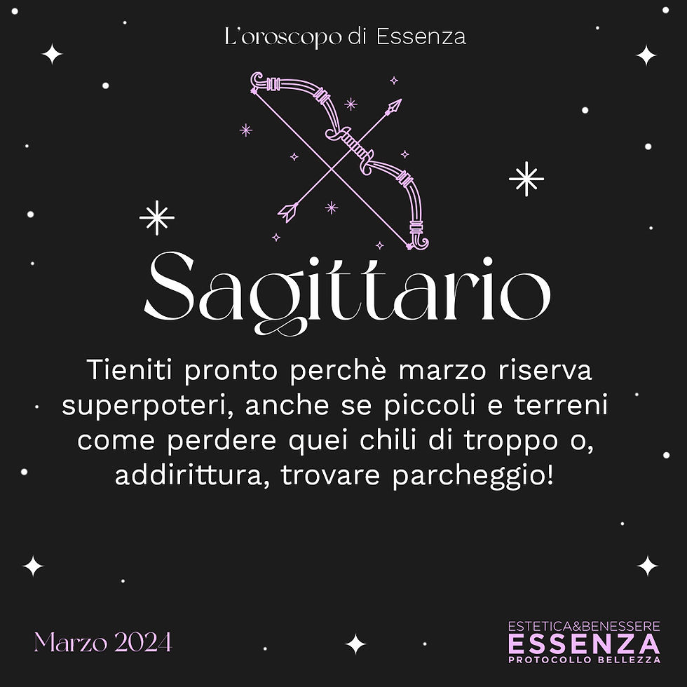 Oroscopo Irriverente Essenza Estetica & Benessere