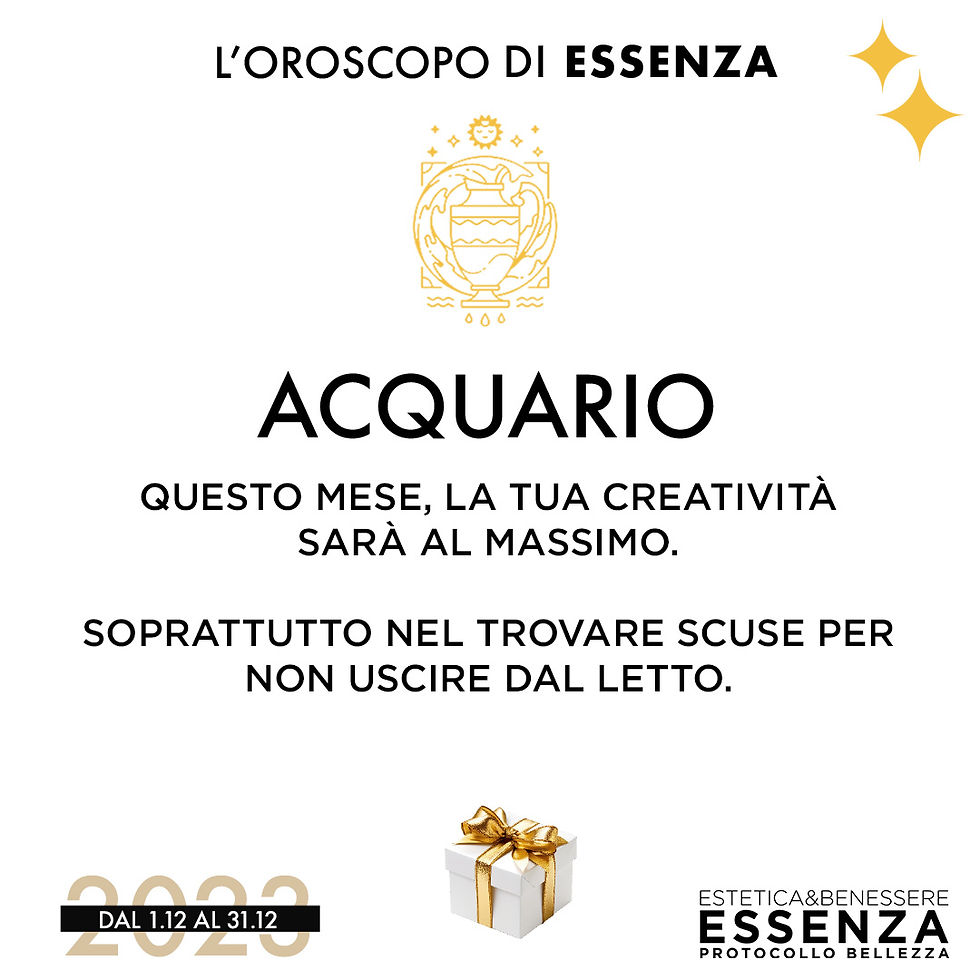 Oroscopo Irriverente Essenza Estetica & Benessere