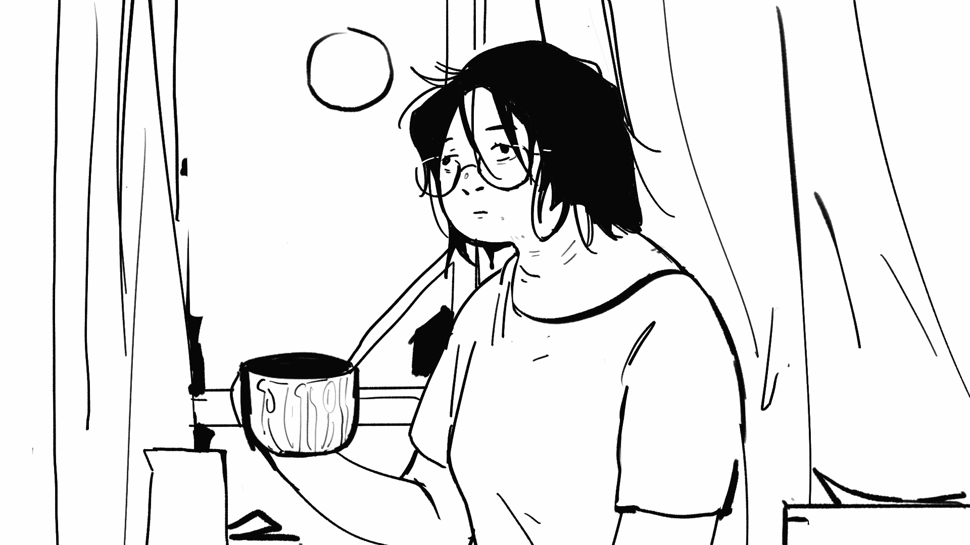 端杯子