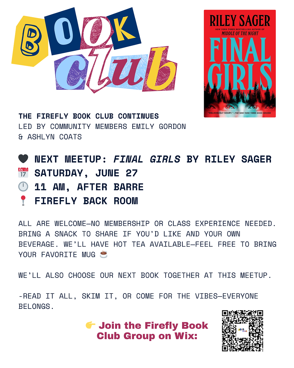 Book Club - June 27th 2026