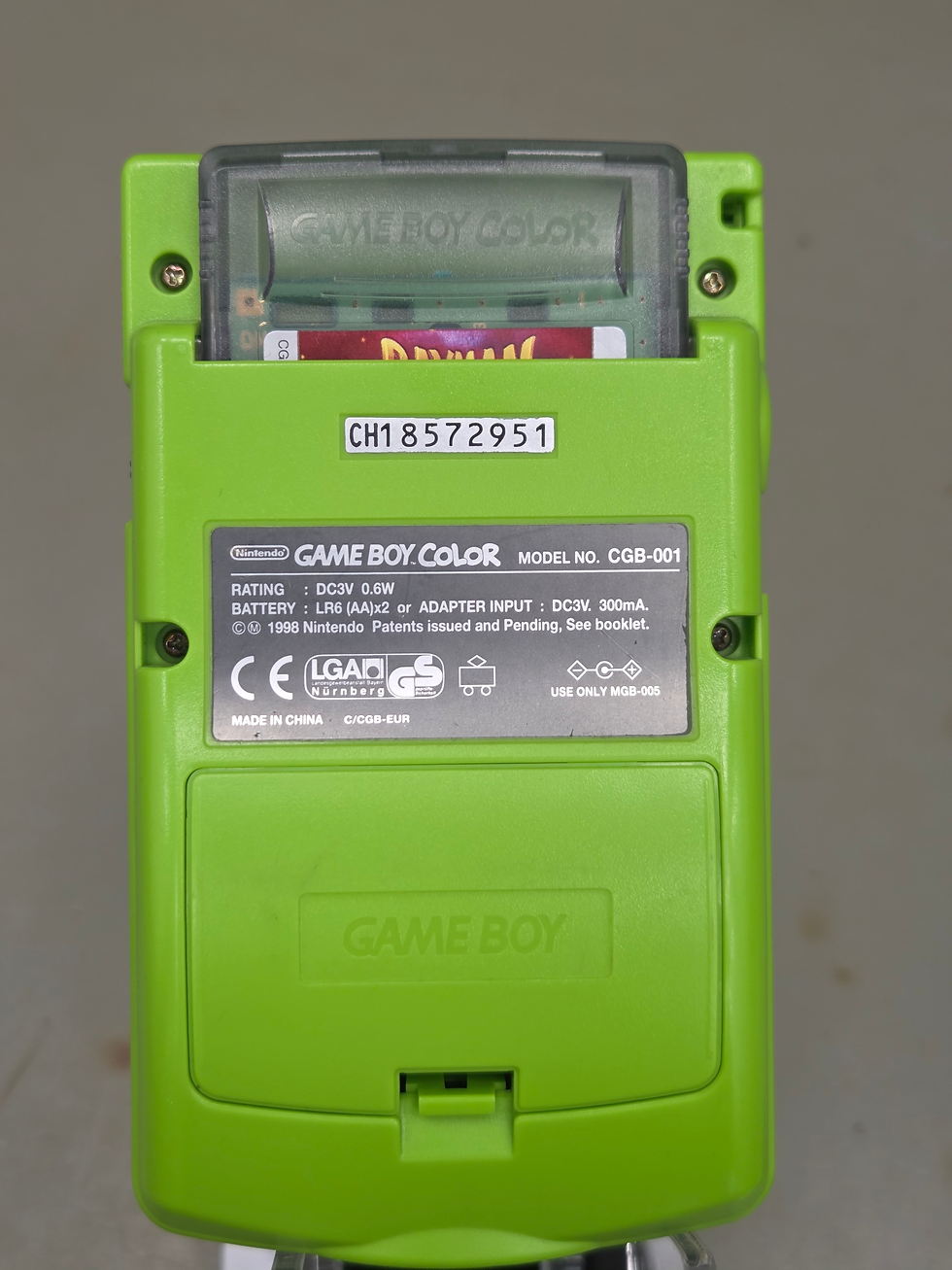 Thumbnail: Gameboy Color Green - IPS Screen 