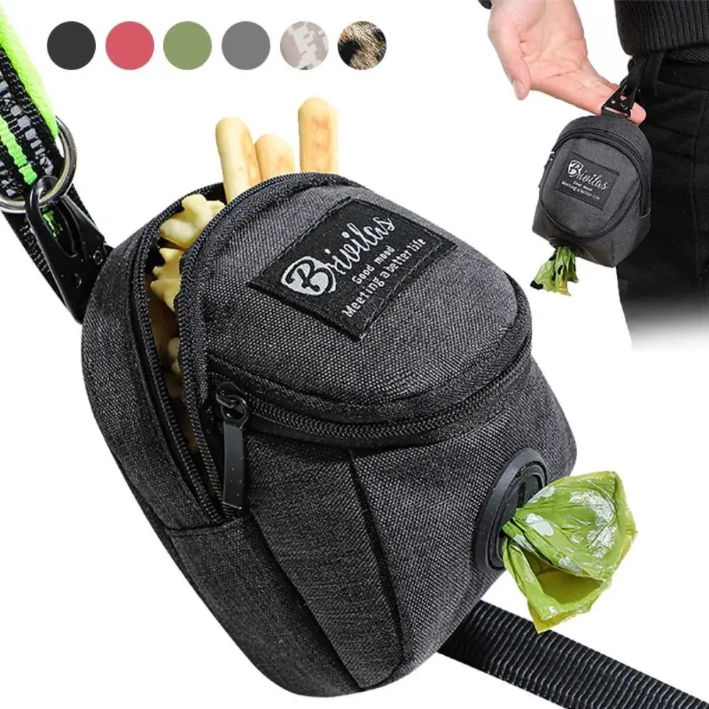 Portable Dog Training Treat Bag Outdoor Pet Dog Treat Pouch Puppy Snack Reward