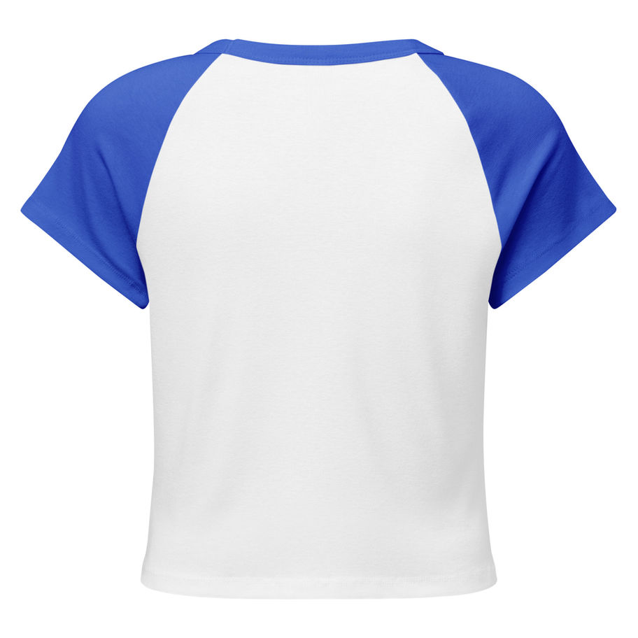 Litmich Women’s micro rib raglan baby tee