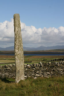 Ballinaby standing stone near Drumlanrig, Islay