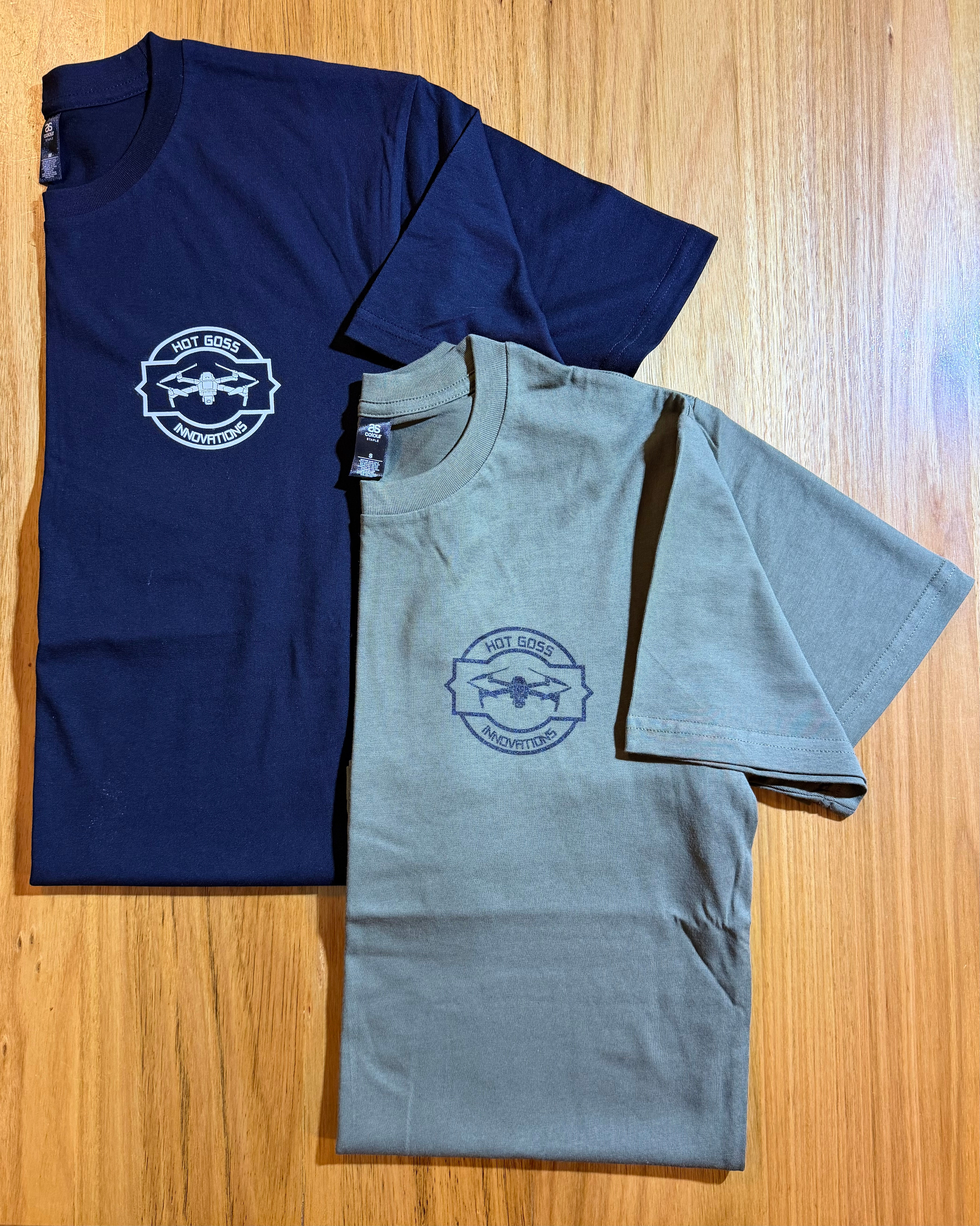 Hot Goss Innovations - "we take the...out of the cockpit" t-shirt