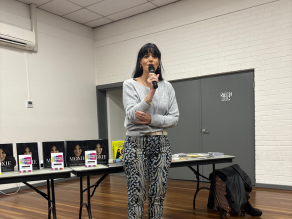 Justine Martin at Langwarrin Shed