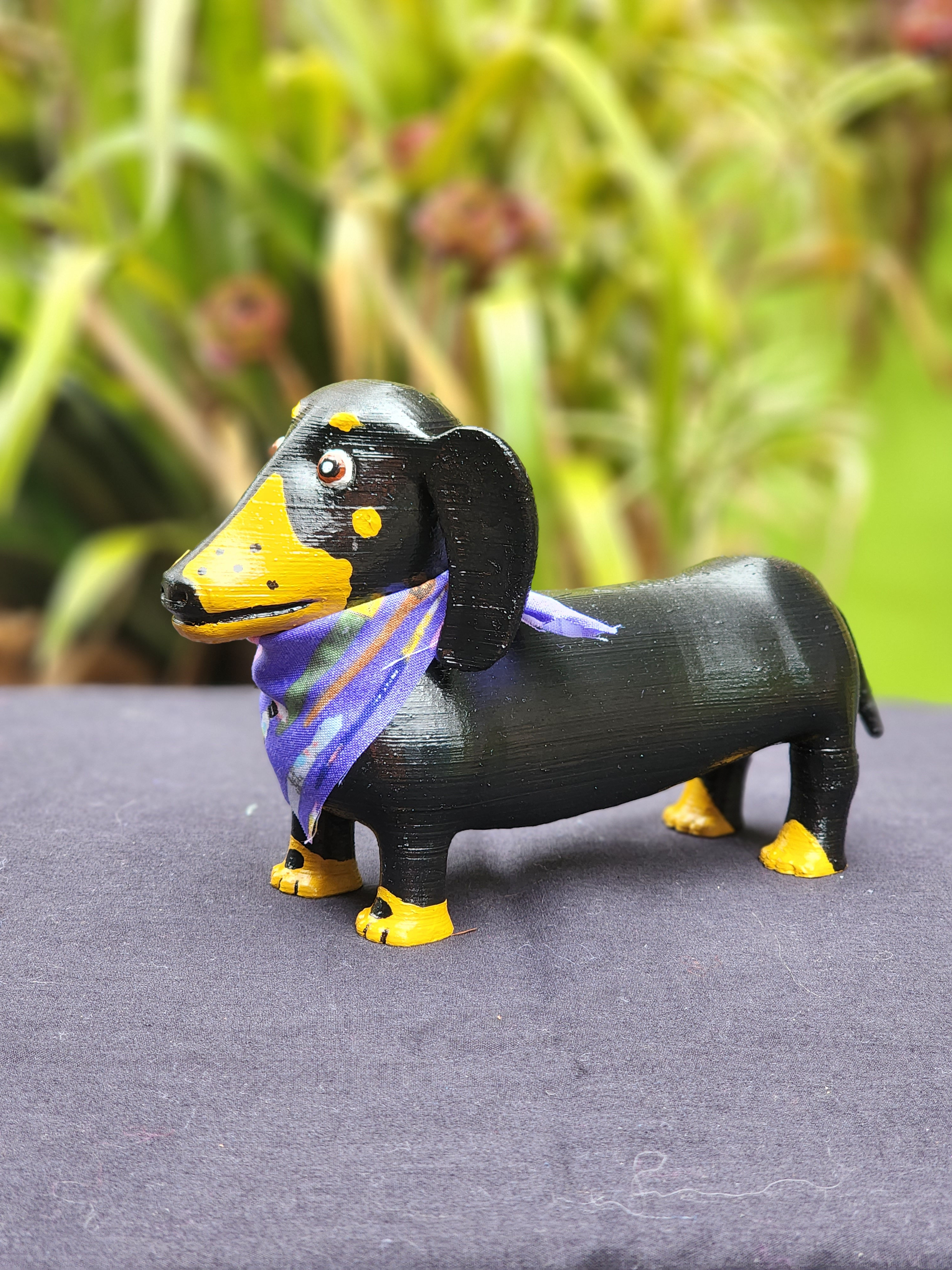 Pansy the Dashshund 3D Dogs