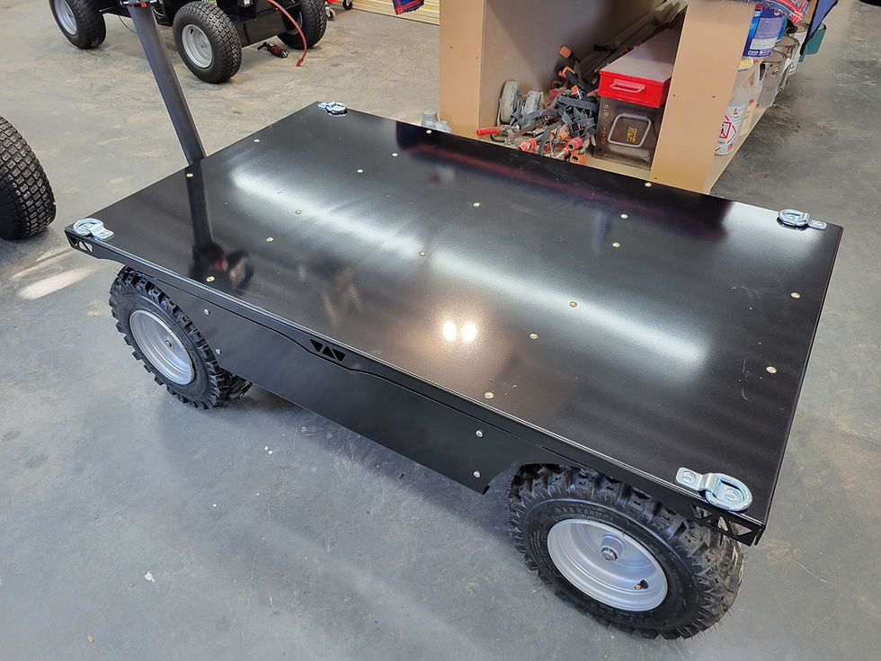 Thumbnail: 52000 Electric All-Terrain Utility Cart 32" x 60" Deck