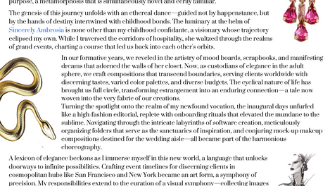 Metamorphosis Unveiled: A Sartorial Symphony of Transition