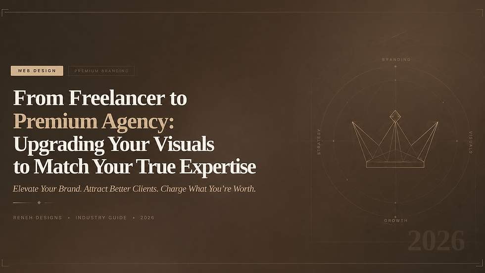 From Freelancer to Premium Agency: Upgrading Your Visuals to Match Your True Expertise