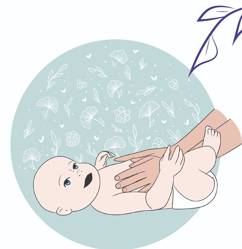 bon cadeau atelier massage bébé
