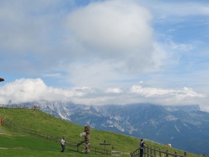 Ausblick von Ellmis Zauberwelt in Ellmau