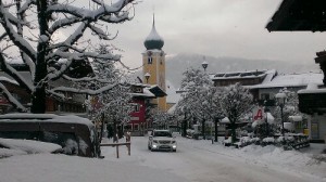 Neuschnee in Westendorf