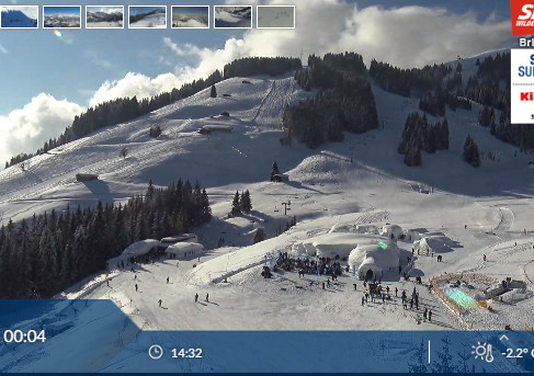 Webcam Skiwelt Wilder Kaiser - Brixental
