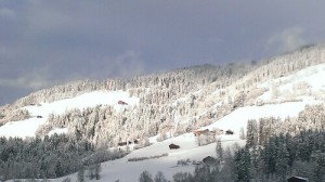 Neuschnee in Westendorf